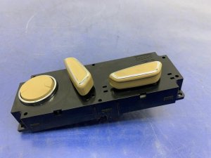 2013-2016 Lincoln MKZ Tan Seat Adjustment Switch Panel - Front (Used OEM)