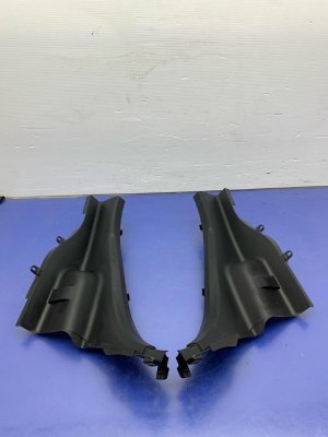 2022-2024 Hyundai Santa Cruz Black C-Pillar Trim Cover Panel Set (Used OEM)
