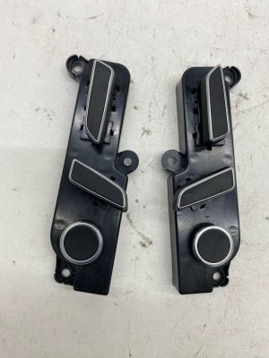  Tesla Model x Power Seat Switch with Lumbar Knob - Front (Used OEM)