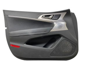 2019-2021 Genesis G70 Black Door Interior Trim Panel with Memory Seat Switches and Premium Audio - Front, Left (Driver) (Used OEM)