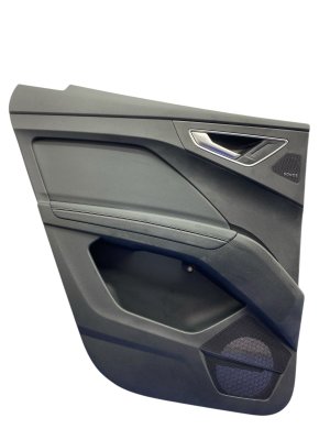 2022-2024 Audi Q4 e-tron Black Door Interior Trim Panel - Rear, Left (Driver) (Used OEM)