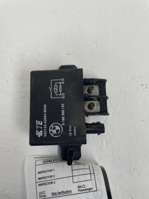 2015-2020 BMW M4 Chassis Control Module Starter Relay Switch (Used OEM)