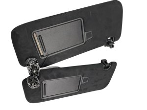 2021-2025 Kia Sorento Black Sun Visor Set with Mirror - Right (Passenger) (Used OEM)