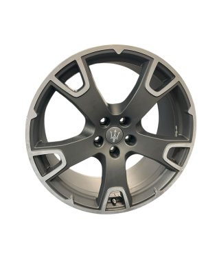 2017-2024 Maserati Levante Gray 20x9 5-Spoke Gray/Silver Alloy Wheel (Used OEM)