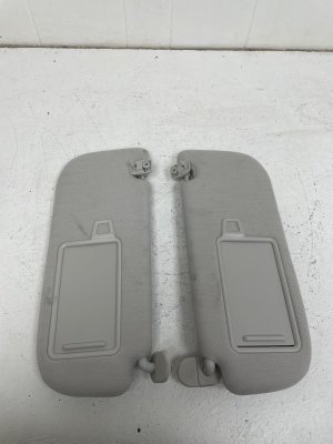 2022-2024 Hyundai Ioniq 5 Gray Sun Visor Set (Used OEM)