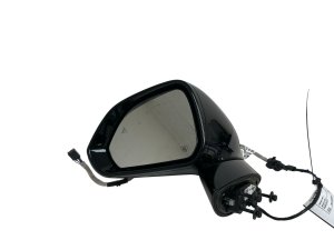 2024-2025 Dodge Charger Black Power Heated Auto Dimming Blind Spot Door/Side View Mirror - Front, Left (Driver) (Used OEM)