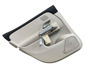 2020-2023 Mercedes-Benz GLB250 Macchiato Beige and Black Door Interior Trim Panel Assembly - Front, Left (Driver) (Used OEM)
