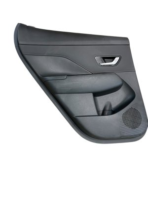2024-2025 Hyundai Kona Black Door Interior Trim Panel - Rear, Left (Driver) (Used OEM)