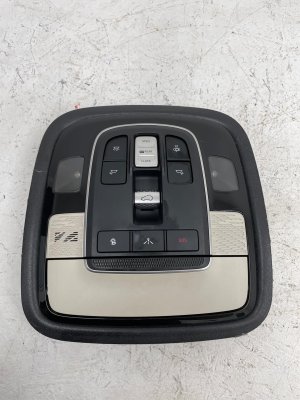 2020-2022 Hyundai Palisade Overhead Console with Sunroof and Head-Up Display Controls (Used OEM)