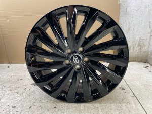 2024-2025 Hyundai Palisade Black 20x7.5 15-Spoke Gloss Black Alloy Wheel (Used OEM)