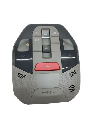 2024-2025 Kia EV9 Overhead Roof Console with Sunroof Switch - Front (Used OEM)