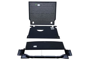 2022-2024 Audi e-tron GT Trunk Cargo Floor Cover Trim Panel Set (Used OEM)