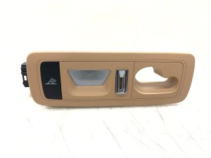 2011-2018 Porsche Cayenne Beige Overhead Reading Light Lamp Set - Rear, Left (Driver) (Used OEM)