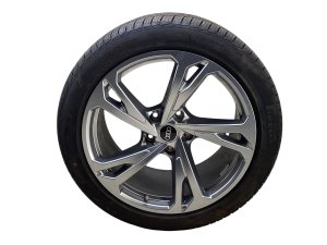 2022-2024 Audi e-tron GT Silver 20x11 Silver Alloy Wheel - Rear (Used OEM)