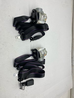 2019-2025 BMW X4 Seat Belt Assembly - Rear, Left (Driver) (Used OEM)