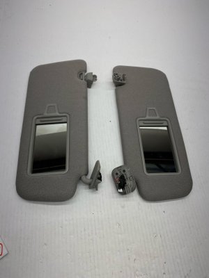 2024-2025 Kia EV9 Gray Sun Visor Shade Set - Front, Left (Driver) (Used OEM)