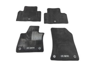 2019-2025 INFINITI QX50 Front and Rear Carpet Floor Mat Set (Used OEM)