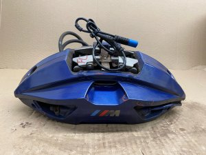 2020-2024 BMW X3 Blue Brembo Disc Brake Caliper - Front, Left (Driver) (Used OEM)