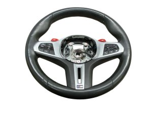 2018-2024 BMW X3 Leather Steering Wheel with Cruise Control and Paddle Shifters (Used OEM)