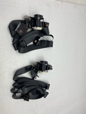 2024-2025 Kia EV9 Black 3rd Row Seat Belt Assembly Set - Rear, Left (Driver) (Used OEM)