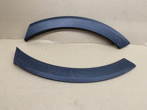 2020-2025 Kia Telluride Rearward Wheel Opening Arch Molding Set - Rear, Right (Passenger) (Used OEM)