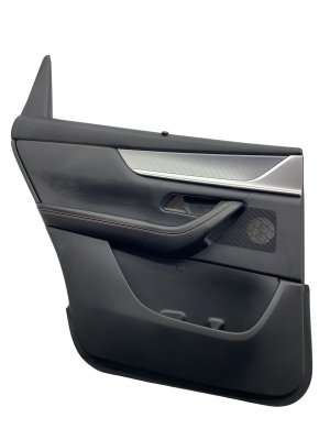 2024-2025 Mazda CX-90 Black Door Interior Trim Panel - Rear, Left (Driver) (Used OEM)