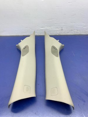 2023-2025 Honda Pilot Gray A-Pillar Trim Cover Panel Set (Used OEM)