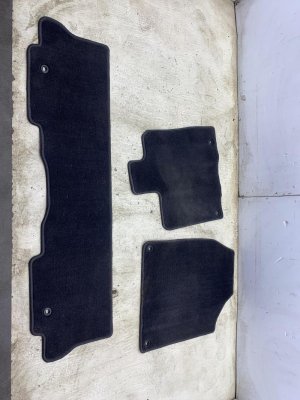 2021-2023 Honda Ridgeline Black Front and Rear Cloth Carpet Floor Mat Set (Used OEM)
