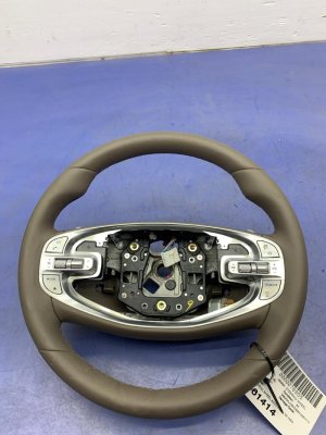 2021-2024 Genesis GV80 Tan Heated Steering Wheel Assembly (Used OEM)