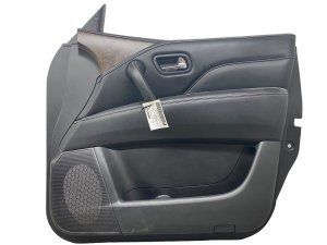 2018-2021 INFINITI QX80 Black Door Interior Trim Panel with Tech Package - Front, Right (Passenger) (Used OEM)