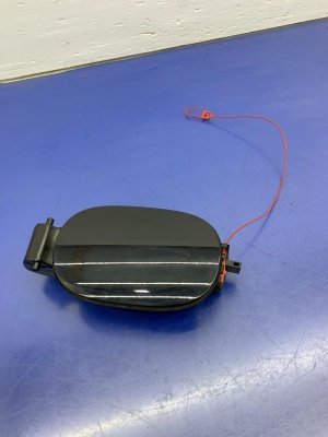 2011-2018 Porsche Cayenne Jet Black Fuel Filler Door with Pocket (Used OEM)
