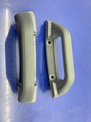 2021-2025 Ford F-150 Gray B-Pillar Grab Handle Set (Used OEM)