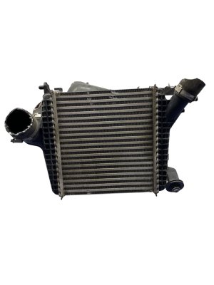 2020-2025 Audi Q7 Intercooler with Shroud and Air Duct - Front, Right (Passenger) (Used OEM)