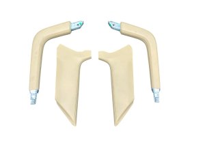 2011-2018 Porsche Cayenne Beige Center Console Trim Panel Set - Front (Used OEM)
