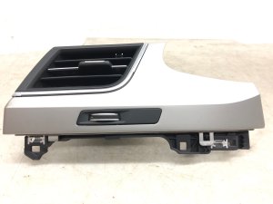 2016-2019 Audi Q7 Silver Dashboard Outer A/C Air Vent Grille - Front (Used OEM)