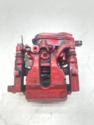 2016-2019 Jaguar XJ Red Disc Brake Caliper for 12.8-Inch Rotors - Rear, Left (Driver) (Used OEM)