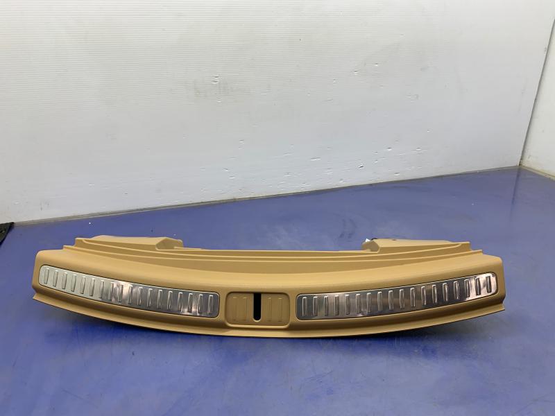 2015-2020 Porsche Macan Beige Tailgate Sill Scuff Trim Plate - Rear (Used OEM)
