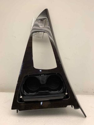 2012-2018 BMW 650i Center Console Cup Holder and Shifter Trim Bezel - Front (Used OEM)