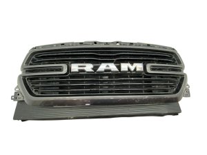 2019-2023 Ram 1500 Granite Crystal (Gray) Laramie New Style Upper Grille and Valance - Front (Used OEM)