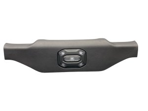 2018-2023 Jeep Wrangler Black Overhead Cargo Trim Panel with Light - Front (Used OEM)