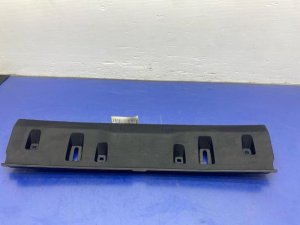 2016-2019 BMW 740i Black Trunk Decklid Entry Sill Plate - Rear (Used OEM)
