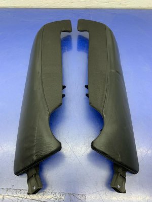2012-2018 Audi A7 Black Seat Bolster Set - Rear, Left (Driver) (Used OEM)