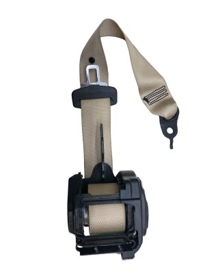 2019-2025 BMW 320i Beige Seat Belt Assembly - Rear, Right (Passenger) (Used OEM)