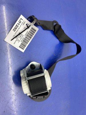 2018-2023 Lincoln Navigator Ebony (Black) 3rd Row Seat Belt Assembly - Rear, Left (Driver) (Used OEM)
