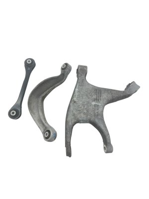 2015-2024 Porsche Macan Upper and Lower Suspension Control Arm Set - Rear, Left (Driver) (Used OEM)