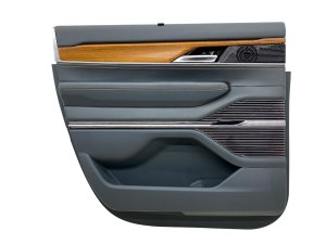 2022-2025 Jeep Grand Wagoneer Blue Door Interior Trim Panel - Rear, Left (Driver) (Used OEM)
