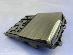 2017-2023 BMW 528i Brown Center Console Sliding Bin Cover (Used OEM)