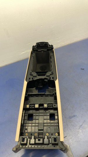 2014-2016 Maserati Ghibli Beige Center Console Frame with Panels - Front (Used OEM)