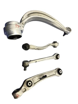 2017-2024 Audi Q7 Upper and Lower Control Arm Set - Front, Right (Passenger) (Used OEM)