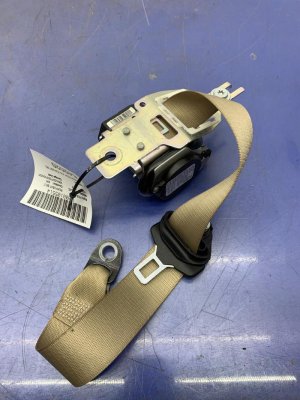 2013-2016 Mercedes-Benz GL550 Beige Second Row Seat Belt Assembly - Rear, Right (Passenger) (Used OEM)
